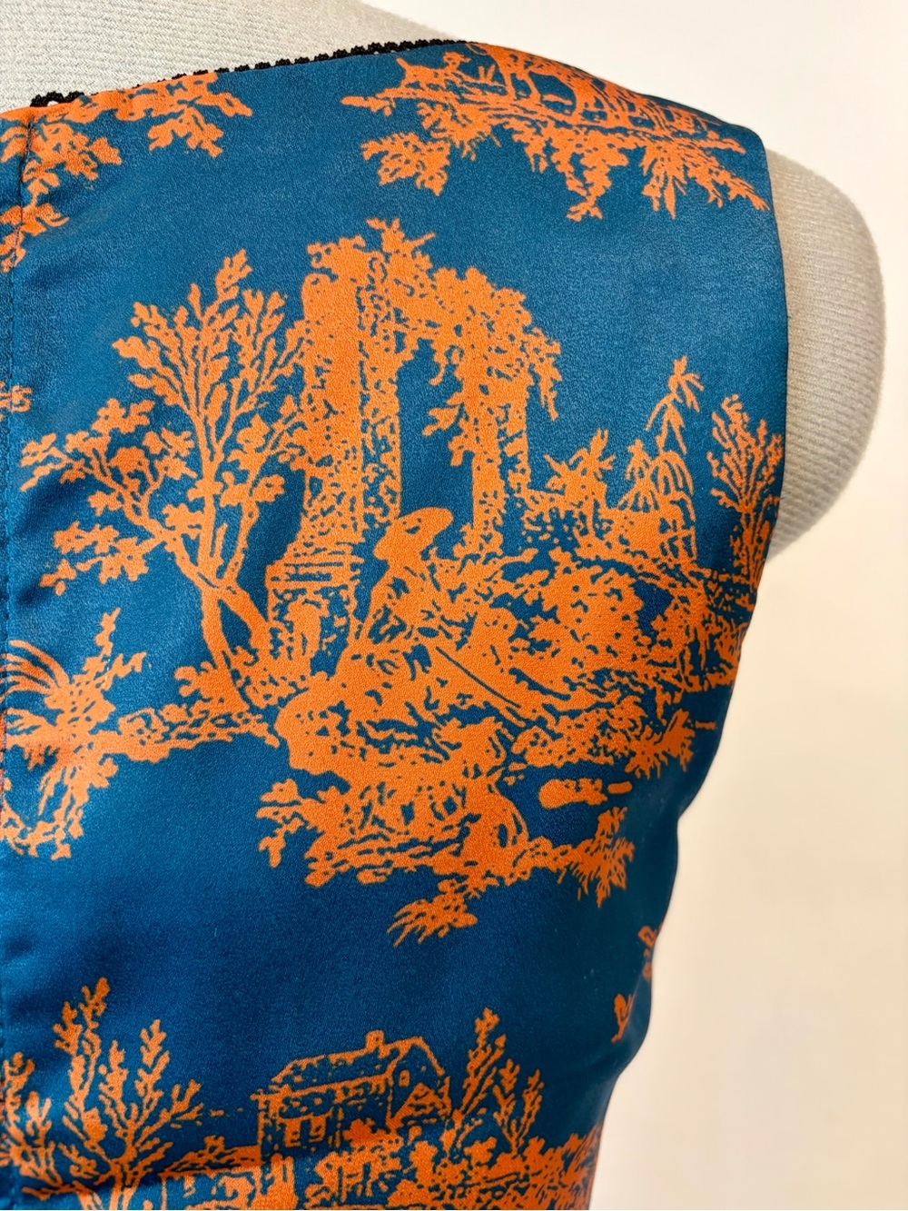 Miaou NWT Satin Campbell Corset, Marmalade Toile, XS - Picture 9 of 13